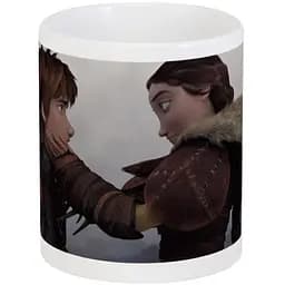 Кружка GeekLand Как приручить драконаHow to train your dragonHD.02.10 330 мл белая