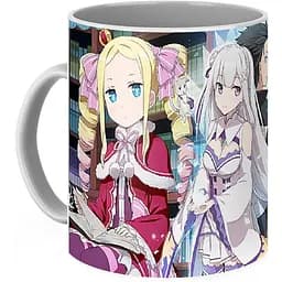 Кухоль GeekLand Життя з нуля в альтернативному світі Re:Zero з Емілією RZ.02.07 330 мл різнобарвний