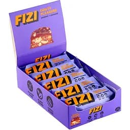 Уцінка. Набір шоколадних батончиків Fizi Guilty pleasure box Peanut + caramel 10 шт. 