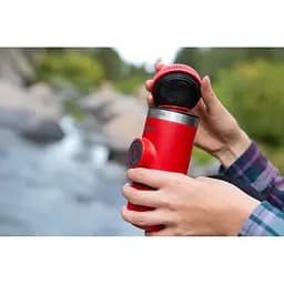 Портативна еспресо-кавоварка Wacaco Nanopresso червона з чохлом - мініатюра 9