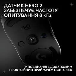 Мишка Logitech G Pro 2 Lightspeed Wireless White (910-007302) - мініатюра 9