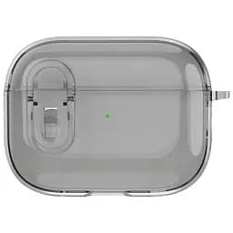 Футляр TPU Colorful для навушників Airpods Pro 2 / Pro Black - мініатюра 2