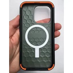 Оригінальний протиударний чохол UAG Civilian MagSafe для iPhone 14 Pro (6.1") Olive (114042117272) - мініатюра 5