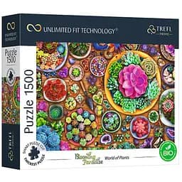 Пазл Trefl Безмежна колекція. Світ рослин 1500 ел. (26207)