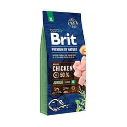 Сухой корм Brit Premium Dog Junior XL 15 кг для щенков гигантских пород (весом от 45 кг)