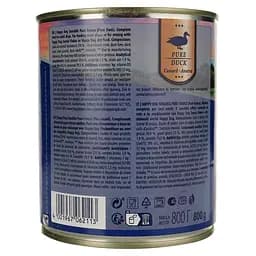 Вологий корм для собак Happy Dog Sens Pure Ente, з качкою, 800 г - мініатюра 5