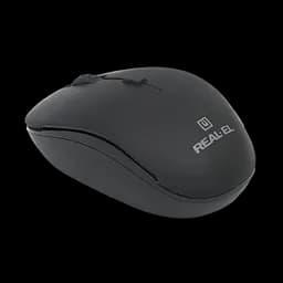 Миша бездротова Real-El RM-301 Wireless чорна - мініатюра 2