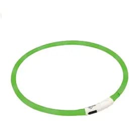 Світлодіодний нашийник Croci 40 см з USB для зарядки зелений