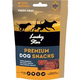 Ласощі для собак Lucky Star Premium Медальйони з качиного м'яса 85 г