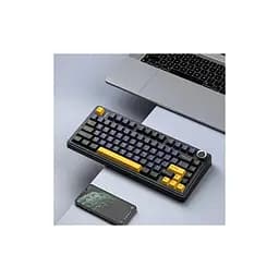 Клавіатура Aula F75 Pink Switch USB UA Black (6978080504890) - мініатюра 5