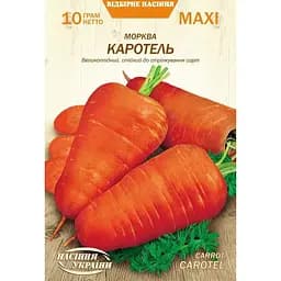 Семена моркови Насіння України Maxi Каротель 10 г (676100)