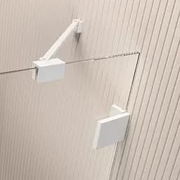 Душова стінка Radaway Essenza Pro White Walk-in 120x200 прозоре скло, білий (10103120-04-01) - мініатюра 4