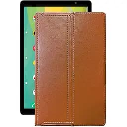 Чехол StatusCASE из экокожи для планшета Prestigio Grace 4991 4G Коричневый