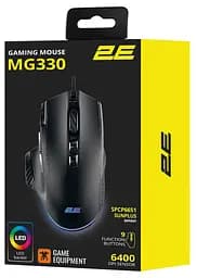 USB миша 2E GAMING MG330 RGB black (2E-MG330UB) UA - мініатюра 6