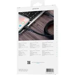Кабель Proove Speed Line USB-C to USB-C 240W USB 4.0 1m Black (CCSL60002201) [130722] - мініатюра 4