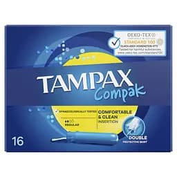 Тампони Tampax Compak Regular з аплікатором 16 шт. - мініатюра 2
