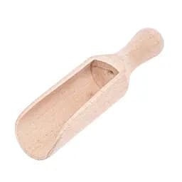 Ложка совок дерев'яний для цукру, спецій та сипучих продуктів 8 см, Woodly Бежевий 86101