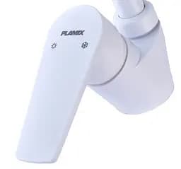 Змішувач для кухні Plamix Oscar-011 White (PM0615) - мініатюра 2