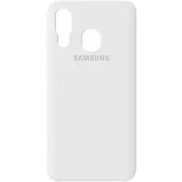 Чохол-накладка Toto Silicone Case Samsung Galaxy A40 White
