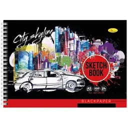 Скетчбук Апельсин City skyline A5 24 аркуші (СББ-А5-24-1)