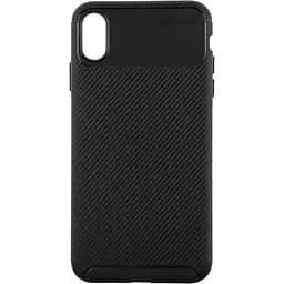 Чохол-накладка Toto TPU Carbon Fiber 1.5 mm Case Apple iPhone XS Max Black