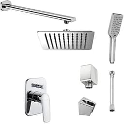 Душова система прихованого монтажу Imprese Praha New f03005501QA, Хром