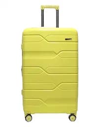 Валіза велика L поліпропілен Milano bag 0306 76×49×31см 82л Жовта