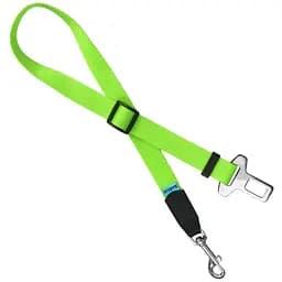 Ремень автомобильный для крепления собак Barksi салатовый