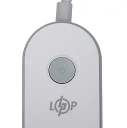 Сетевой фильтр-удлинитель LogicPower F24USB4 4 розетки, 4 USB порта 2m с выключателем - мініатюра 5