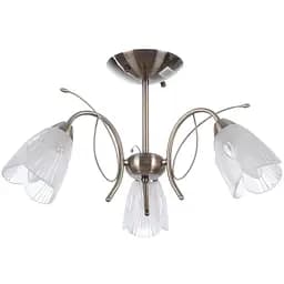 Люстра потолочная Brille классическая E14 60W BZ (LK-161C/3)