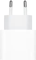 Зарядний адаптер блок живлення Apple 20 W USB-C (MUVV3ZM/A) білий
