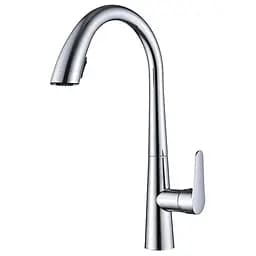 Змішувач для кухні з висувним виливом Mixxus Premium WARTA 014 MI6956 Хром