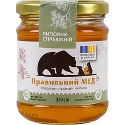 Мед Правильний мед липовий 250 г (894383)