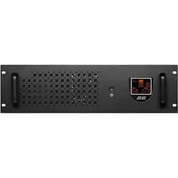 Джерело безперебійного живлення 2E RE2000, 2000VA/1200W, RM 3U, LCD, USB, 3xSchuko - мініатюра 2