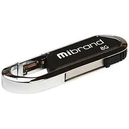 Флешка Mibrand Aligator 8 GB USB 2.0 чорна
