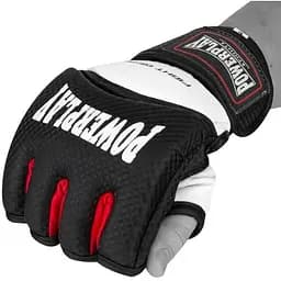 Рукавиці для MMA PowerPlay 3075 Black/White - M - мініатюра 6