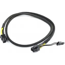 Кабель питания Cablexpert переходник CC-PSU-86 6-pin 6+2 pin длина 80 см