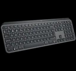 Клавіатура бездротова Logitech MX Keys Advanced UA Graphite (920-010251)
