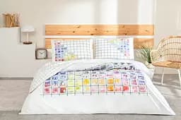 Постільна білизна Charmian Ранфорс / простирадло на резинці Tac pbe0051226