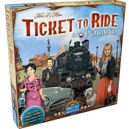 Настольная игра Days of Wonder Билет на поезд: Польша (Ticket to Ride: Poland) (англ.) (DOWD0028)