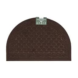 Килимок придверний Eco Fabric Луска півколо без кромки коричневий 40 х 60 см (4060-019)