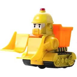 Колекційна машинка Roi Visual Робокар Брунер Die Cast металева жовта (MRT-0608)