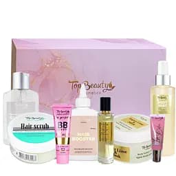 Подарунковий набір косметики для жінок Top Beauty, 8 продуктів