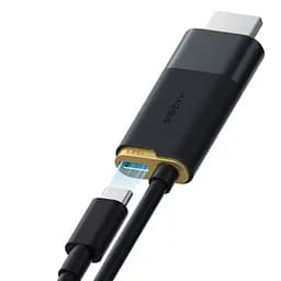 Кабель (перехідник) Xiaomi HAGiBiS USB-C на HDMI 2.1 8K@60Hz / Type-C 100W PD / 2m (SWC10) - мініатюра 2