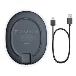 Бездротовий зарядний пристрій Baseus Jelly 15W WXGD-01 Black - мініатюра 2