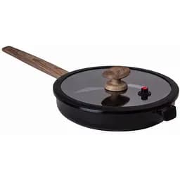 Сковорода алюмінієва з керамічним покриттям 26 см, чорний MGC HP-4-458B