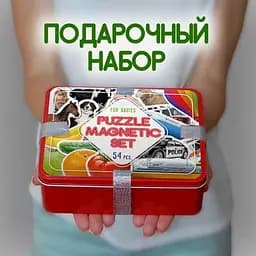 Набір магнітних пазлів "Baby puzzle" Magdum ML4031-62 EN - мініатюра 5