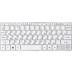 Клавиатура для ноутбука ACER Aspire One 521, eMachines 350 белый, без фрейма