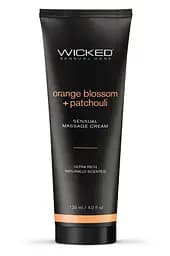 Массажный крем Wicked Sensual 120 мл с ароматом апельсинового цветка и пачули