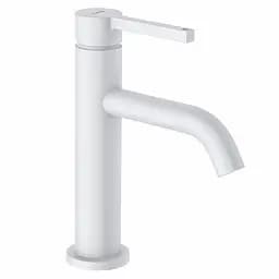 Змішувач для умивальника одноважільний 100 Kludi Nova Fonte білий 202885315